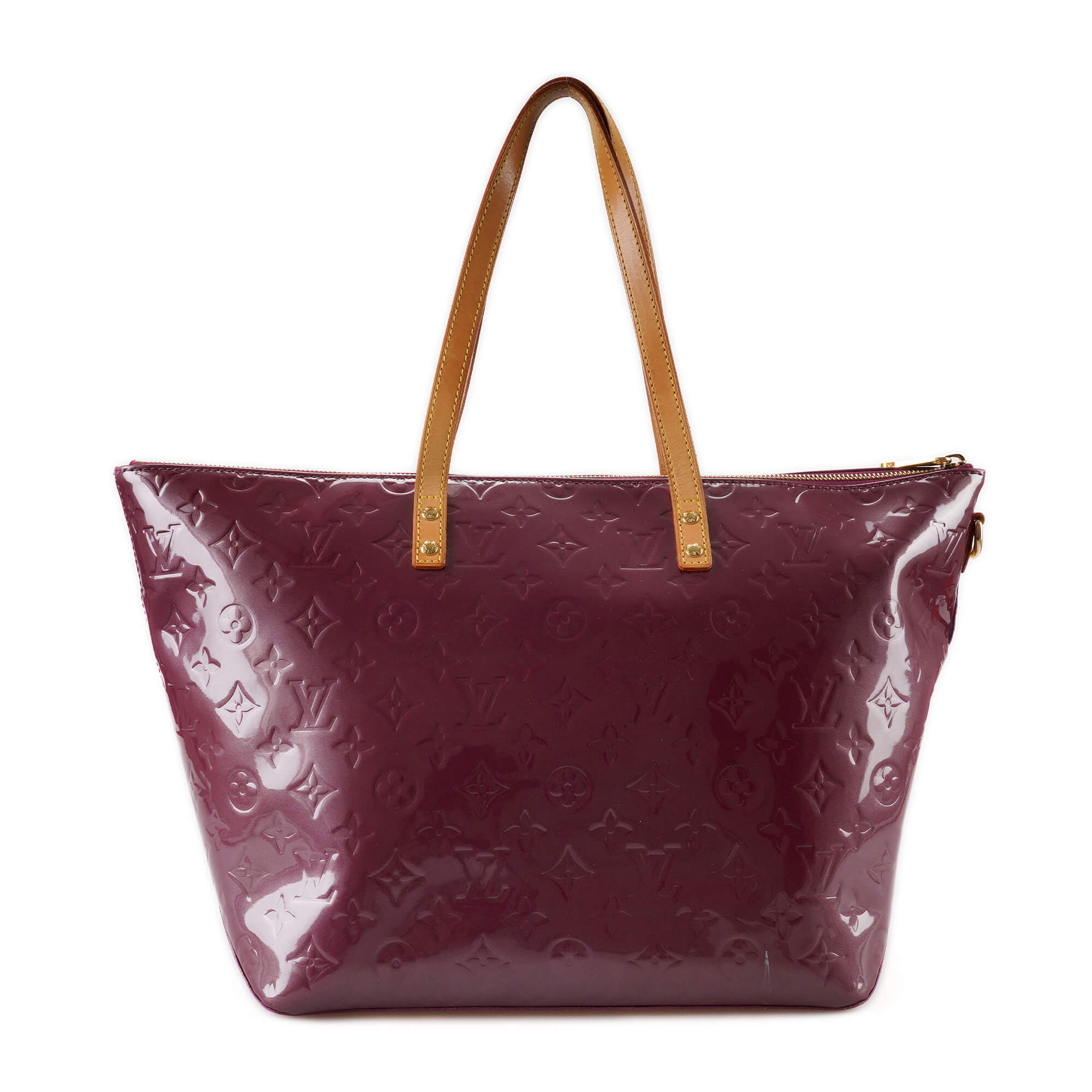 Louis Vuitton - Amethyste Monogram Vernis Leather Belleuve GM Bag